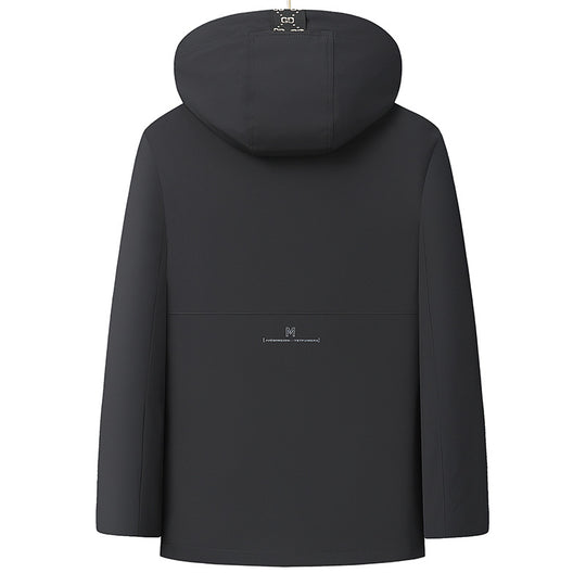 Herren Softshell-Parka mit gesteppter Thermofütterung und Kapuze Shop Nory