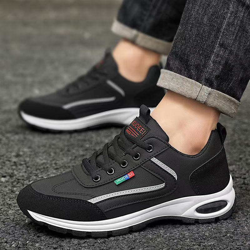 Herren modische Sneakers mit stoßdämpfender Technologie und atmungsaktiven Einsätzen Shopnory
