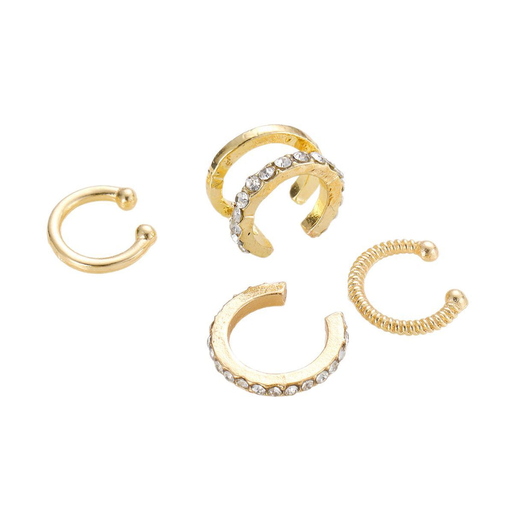 Damen Ohrcuff mit funkelnden Kristallen und elegantem Design Shop Nory