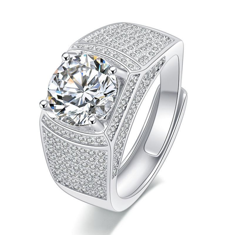 Damen Eleganter Zirkonia Ring mit stilvollem Design und funkelnden Akzenten Shop Nory