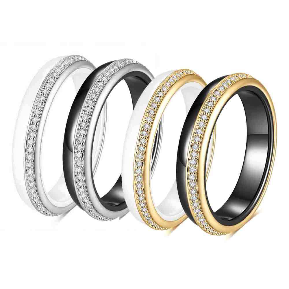 Damen Ring mit elegantem Zirkonia-Besatz Shop Nory