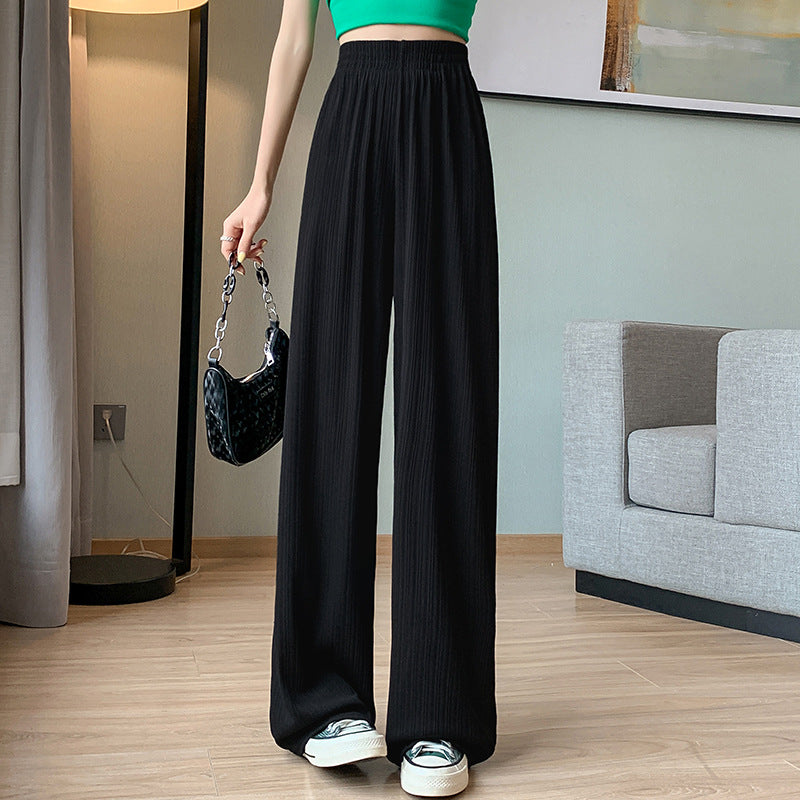 Damen Plissierte Weite Hosen Shop Nory
