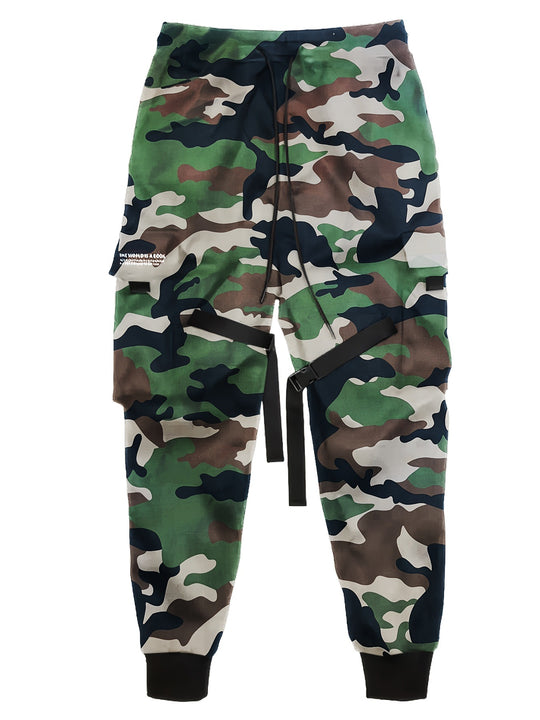 Herren Utility‑Cargo‑Jogginghose mit elastischem Bund, verstellbaren Beinriemen & Multifachtaschen Shop Nory