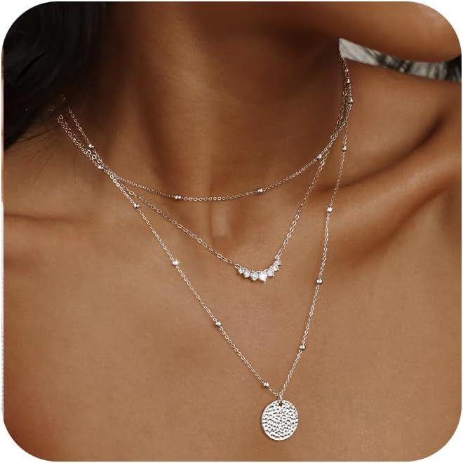 Damen Halsketten-Set mit detailliertem Design und eleganten Anhängern Shop Nory