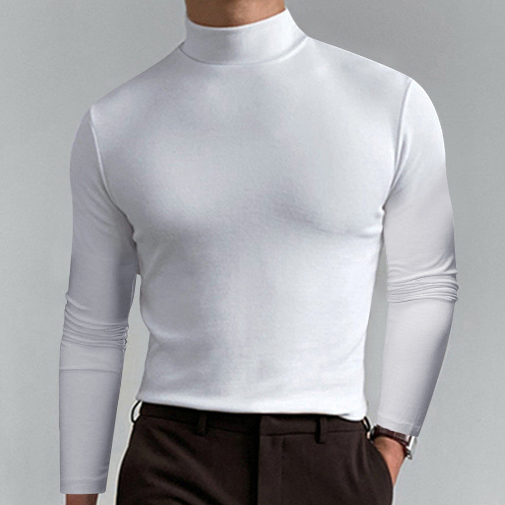 Herren Hochwertiger Rollkragenpullover ShopNory