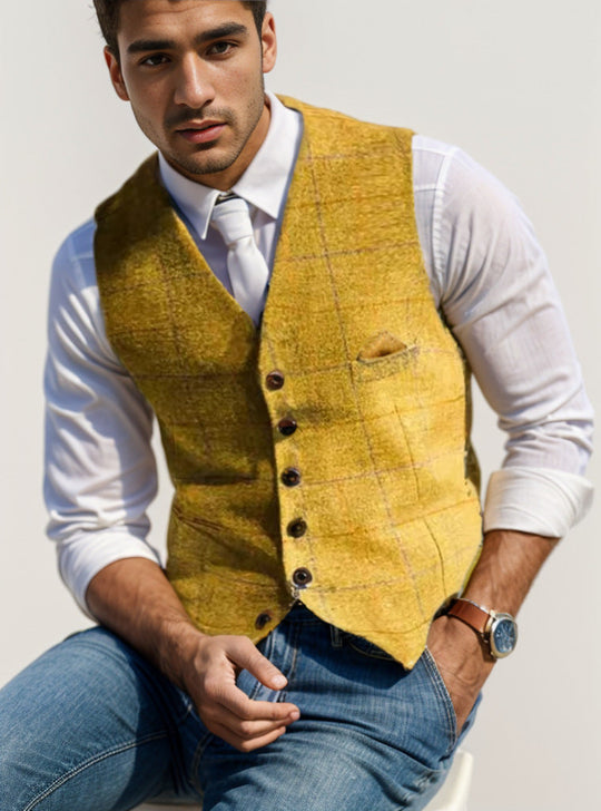 Herren elegante Weste im modernen Stil