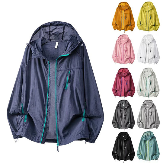 Damen Leichte Outdoor-Jacke mit praktischen Reißverschlusstaschen Shop Nory
