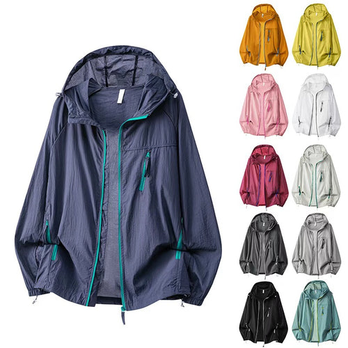 Damen Leichte Outdoor-Jacke mit praktischen Reißverschlusstaschen Shop Nory