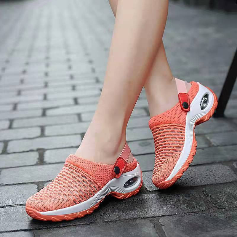 Damen Atmungsaktiver Mesh-Sportclog mit verstellbarem Fersenriemen und Luftdämpfung Shop Nory