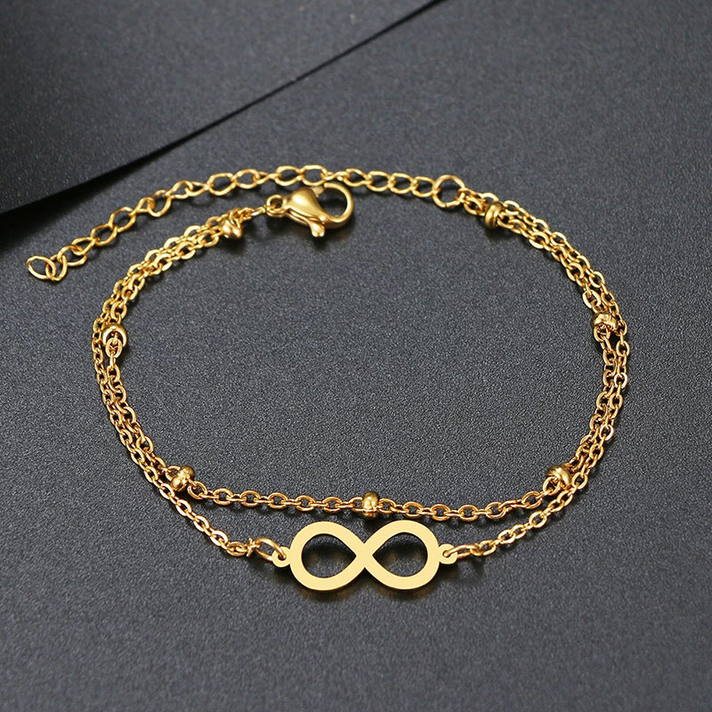 Damen Armband mit unendlichem Symbol Shop Nory