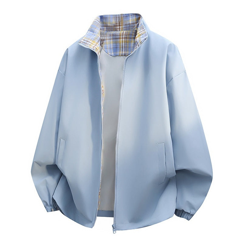 Herren Freizeitjacke mit kariertem Innenfutter Shop Nory