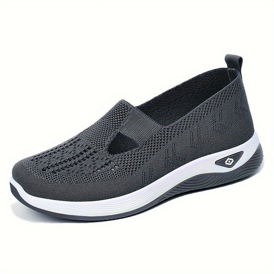 Damen nan leichte gestrickte Slipper mit orthopädischer Komfortsohle Shop Nory