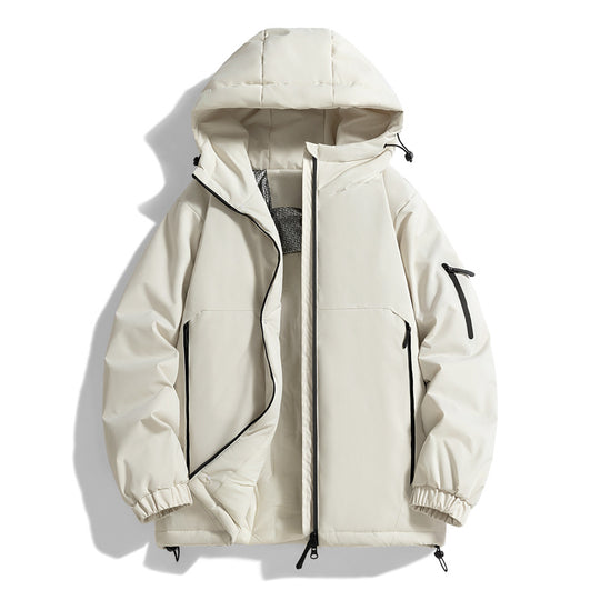 Unisex Warmer wasserabweisender Steppparka mit technischer Kapuze Shop Nory
