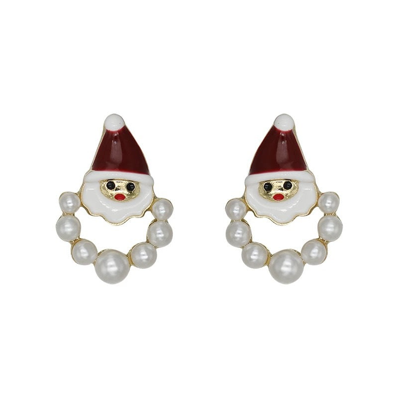 Damen Ohrstecker im festlichen Weihnachtsdesign Shop Nory
