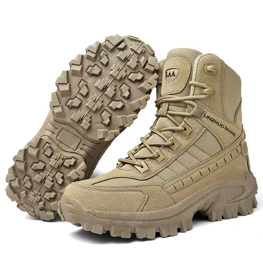 Damen Militärische Wanderschuhe mit rutschfester Sohle und atmungsaktivem Obermaterial