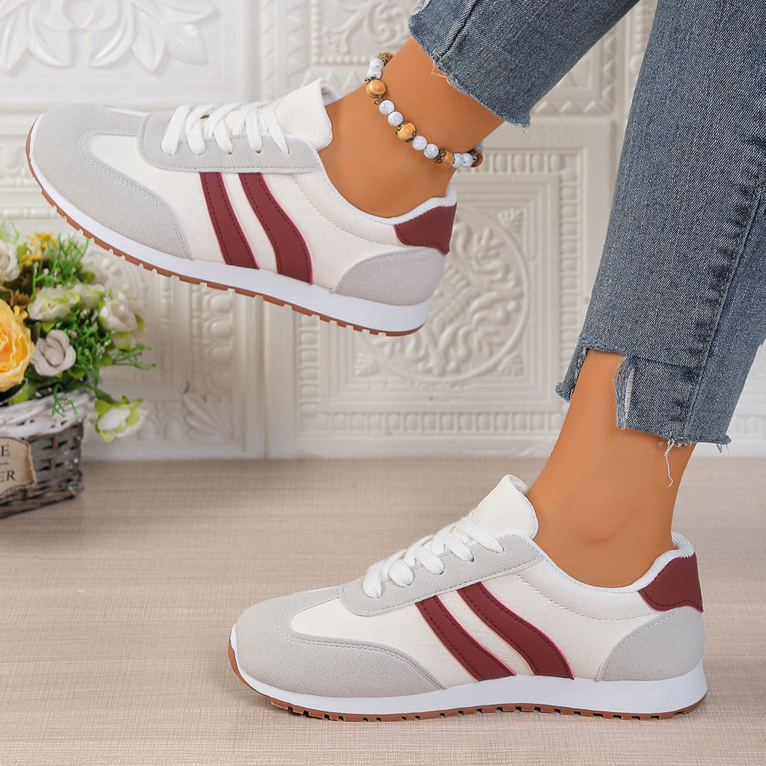 Damen Freizeitsneaker mit atmungsaktivem Obermaterial und rutschfester Sohle