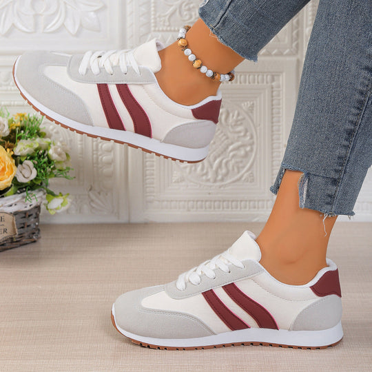 Damen Freizeitsneaker mit atmungsaktivem Obermaterial und rutschfester Sohle