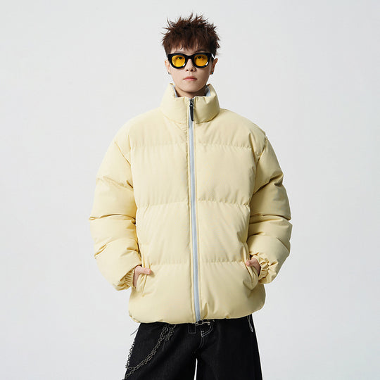 Herren Kurz geschnittene Oversize Steppjacke mit hohem Kragen Shop Nory