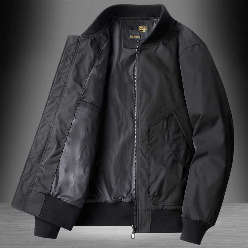 Herren Classic Bomberjacke im Utility-Look mit gesteppter Thermofütterung und Schrägeingrifftaschen Shop Nory