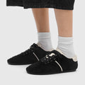 Damen Komfortable Lifestyle Sneakers aus Veloursleder