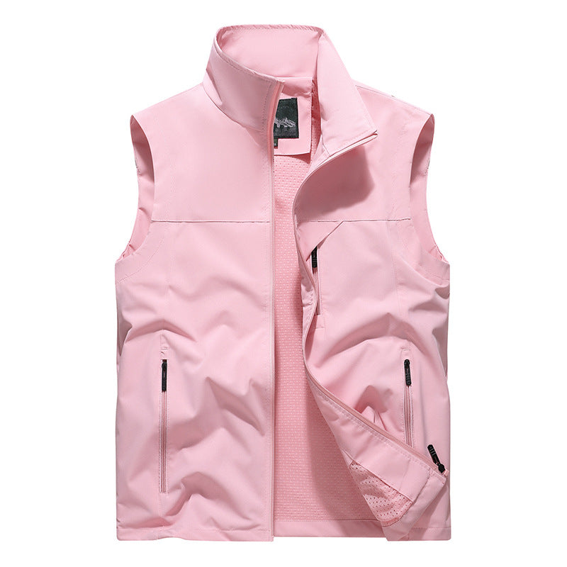 Herren Softshell-Outdoorweste mit winddichter Mikrofaserschale, Mesh-Innenfutter und Reißverschlusstaschen Shop Nory