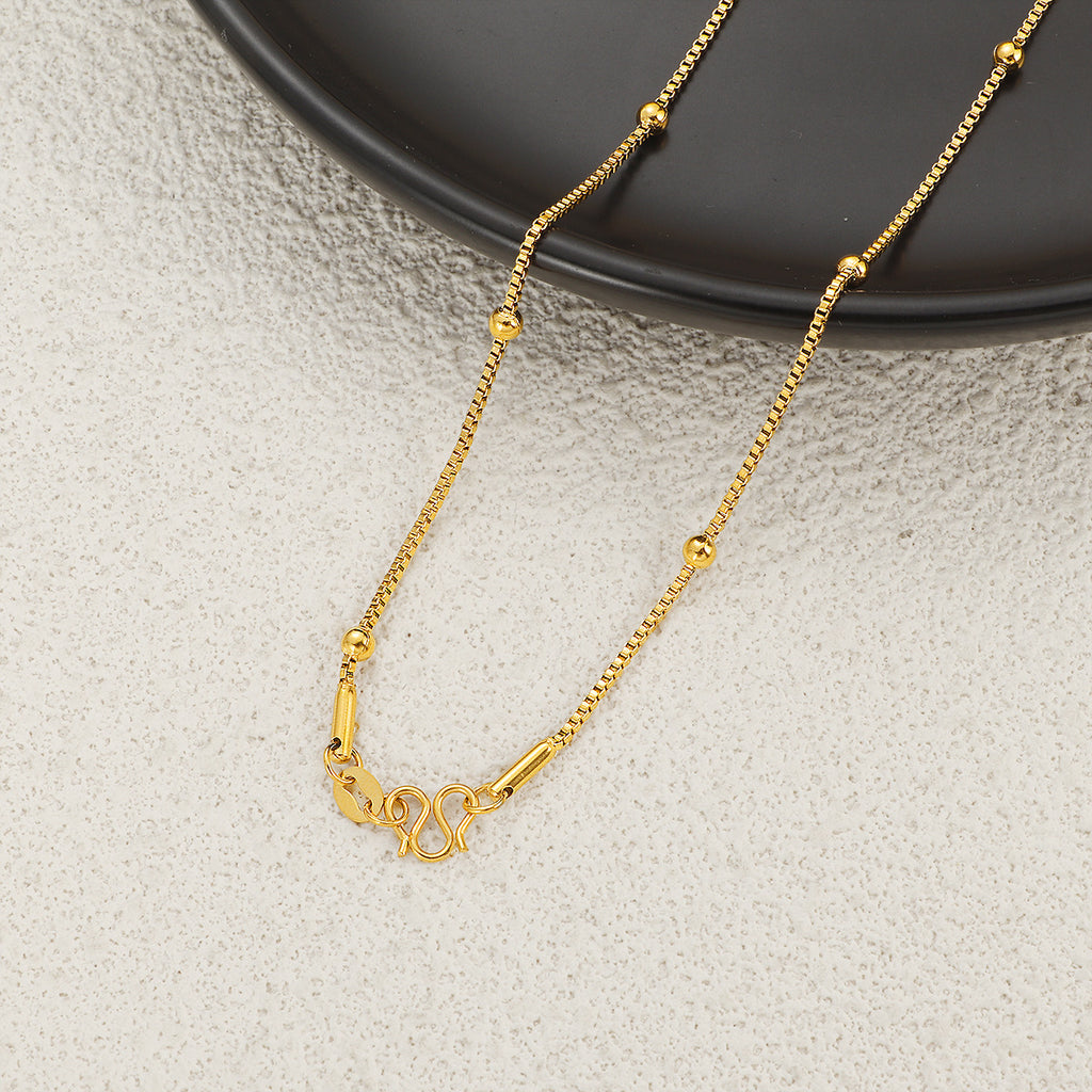 Damen filigrane Gliederkette mit elegantem Verschluss Shop Nory
