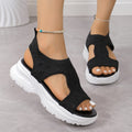 Damen Komfortable Sportsandalen mit atmungsaktivem Obermaterial und rutschfester Sohle