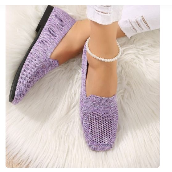 Damen Bequeme und luftige Slipper mit atmungsaktivem Obermaterial