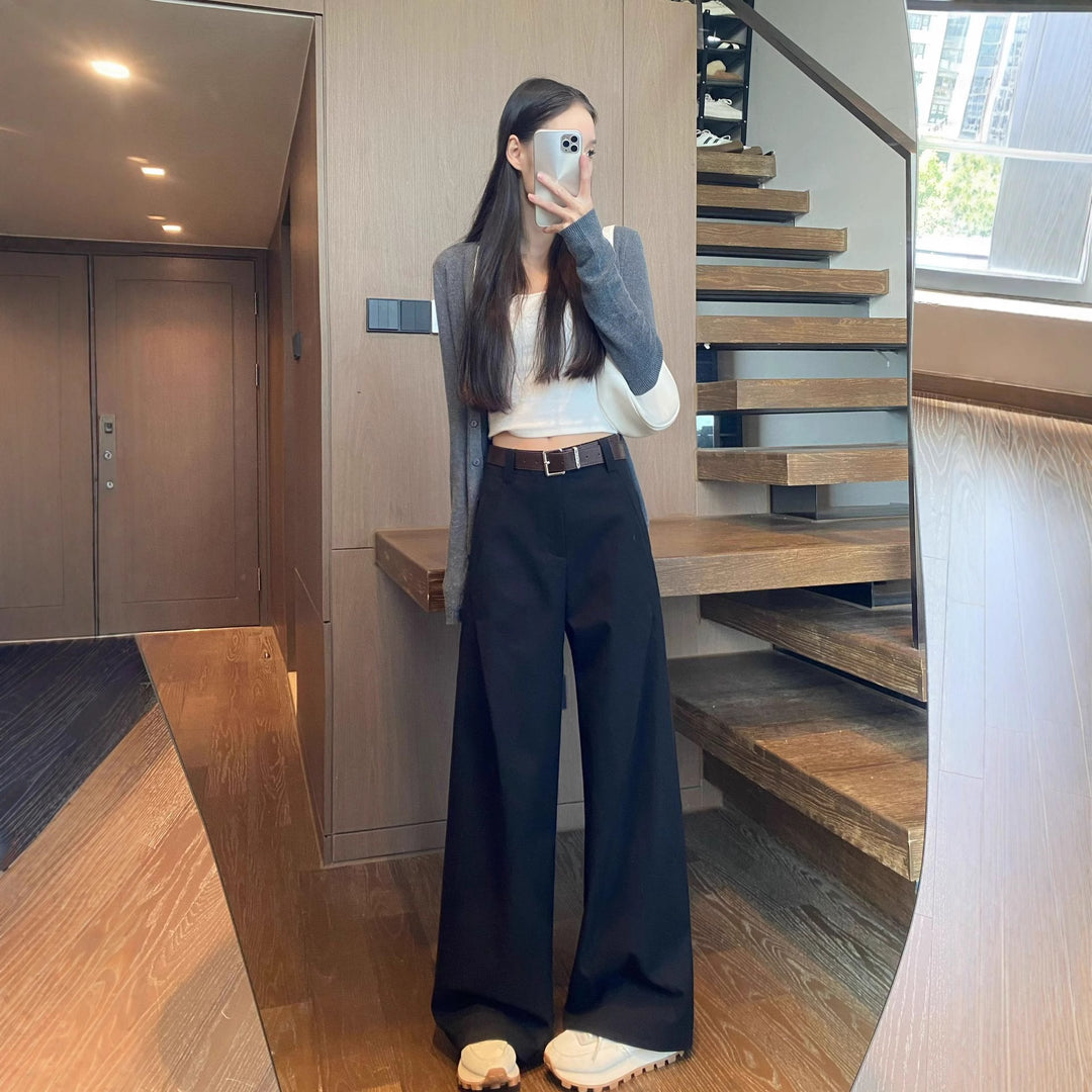 Damen Modische und lässige Hochtausende Hose Shop Nory