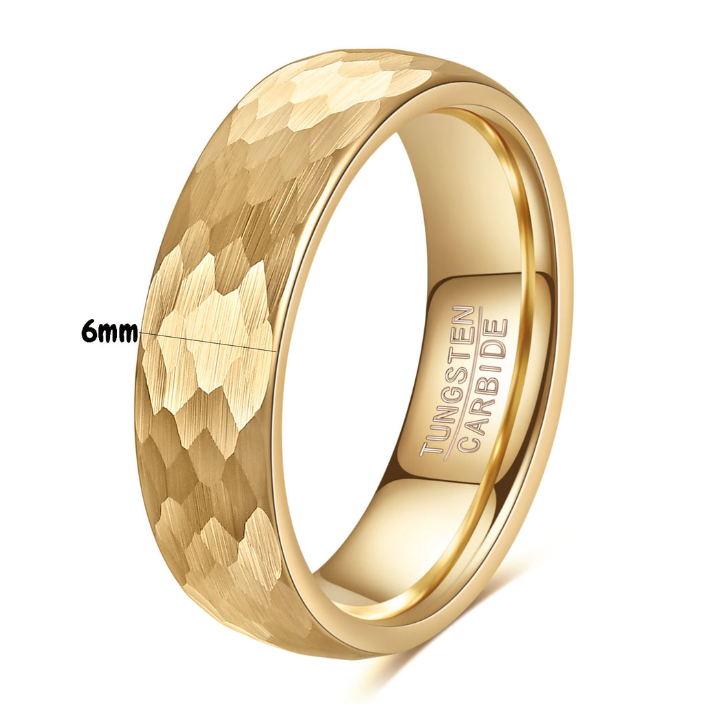 Herren Ring aus Wolframkarbid mit strukturiertem Oberflächenfinish Shop Nory