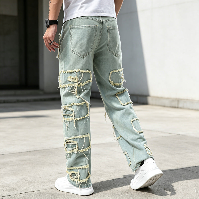 Herren Modische und lässige Jeanshose Shop Nory