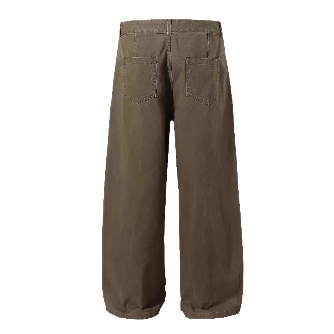 Damen Weitgeschnittene Stoffhose Shop Nory