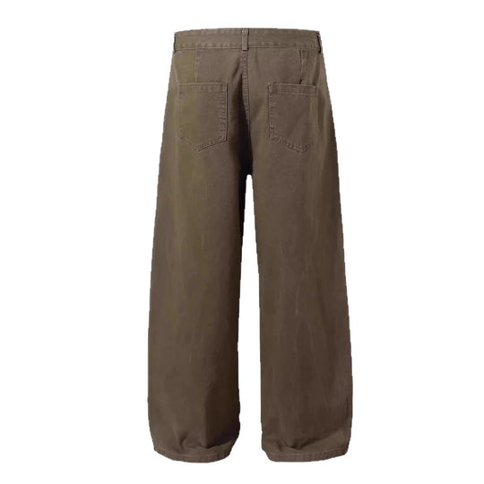 Damen Weitgeschnittene Stoffhose Shop Nory