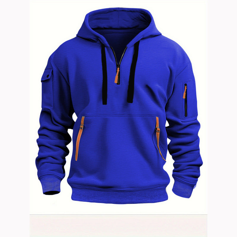 Herren Freizeit Kapuzenpullover mit praktischen Taschen Shop Nory