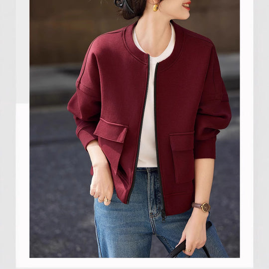 Damen Modische Oversized Sweatjacke Shop Nory