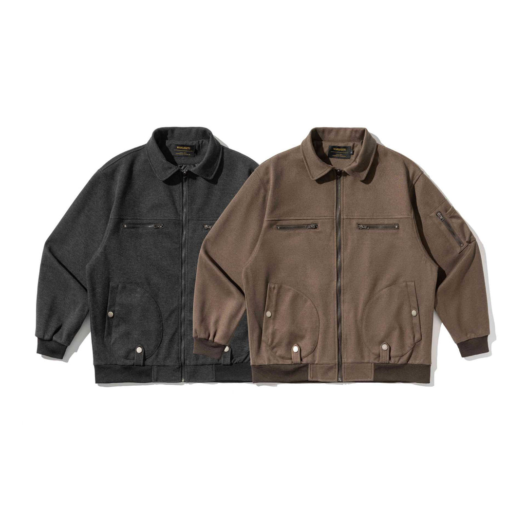 Herren Kurzblouson im Utility‑Style mit gesteppter Front, Zip‑Brusttaschen und Rippbündchen Shop Nory