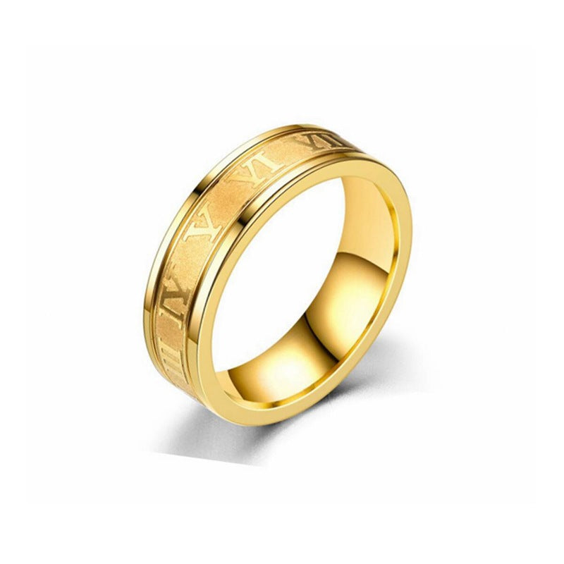 Herren Ring mit kunstvoller römischer Zifferngravur Shop Nory 1782268851