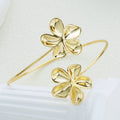 Damen Armreif mit floralem Design Shop Nory