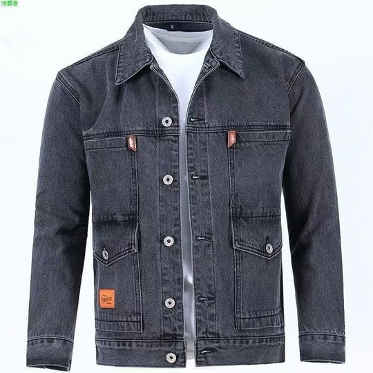 Herren Stilvolle Denimjacke Shop Nory