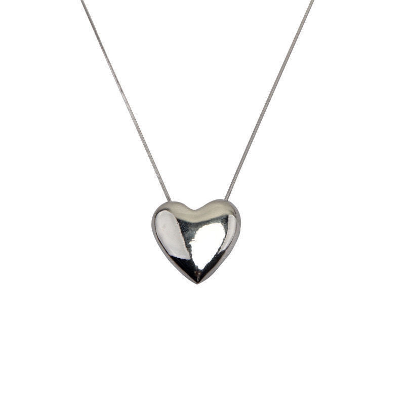 Damen Halskette mit herzförmigem Anhänger Shop Nory