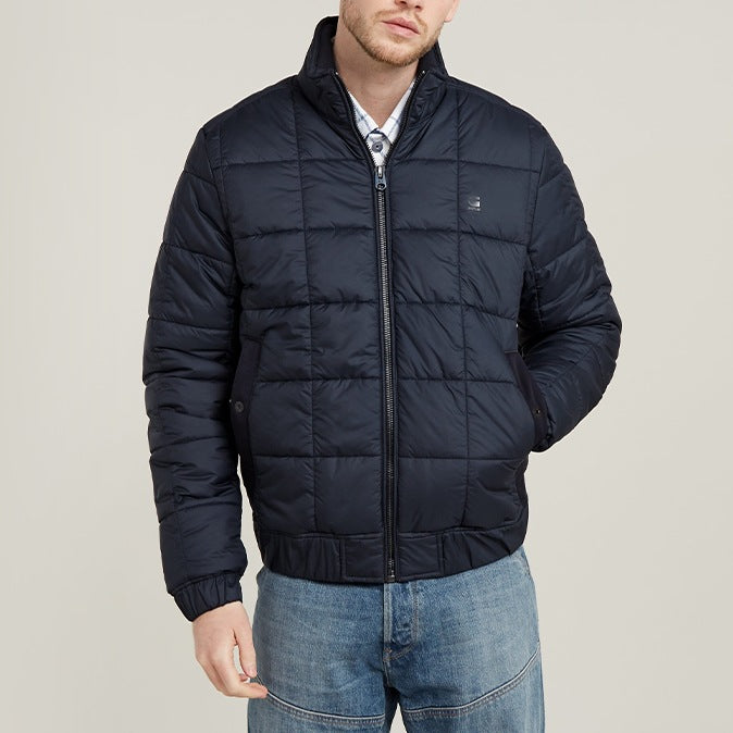 Herren Trendige Daunenjacke mit Kapuze
