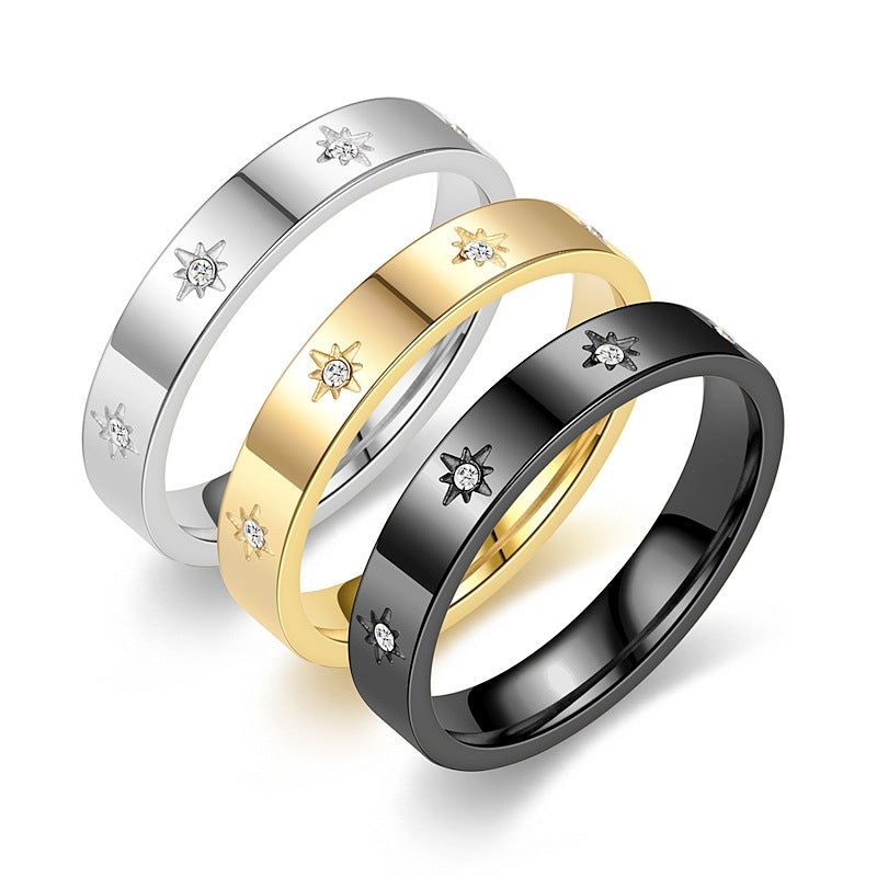 Damen Ring mit funkelnden Zirkonia-Steinen und elegantem Design Shop Nory
