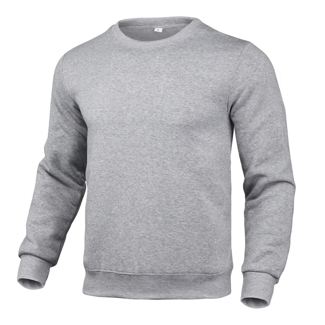 Herren Komfortabler Rundhals-Pullover aus hochwertigem Baumwollmix