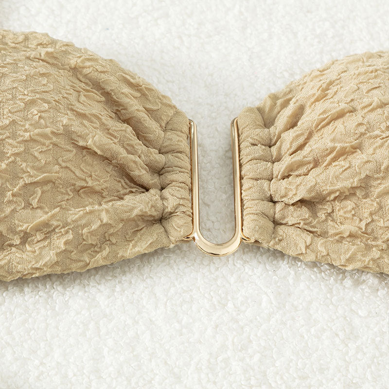 Damen Push-Up Bikini mit raffiniertem Schnürdetail