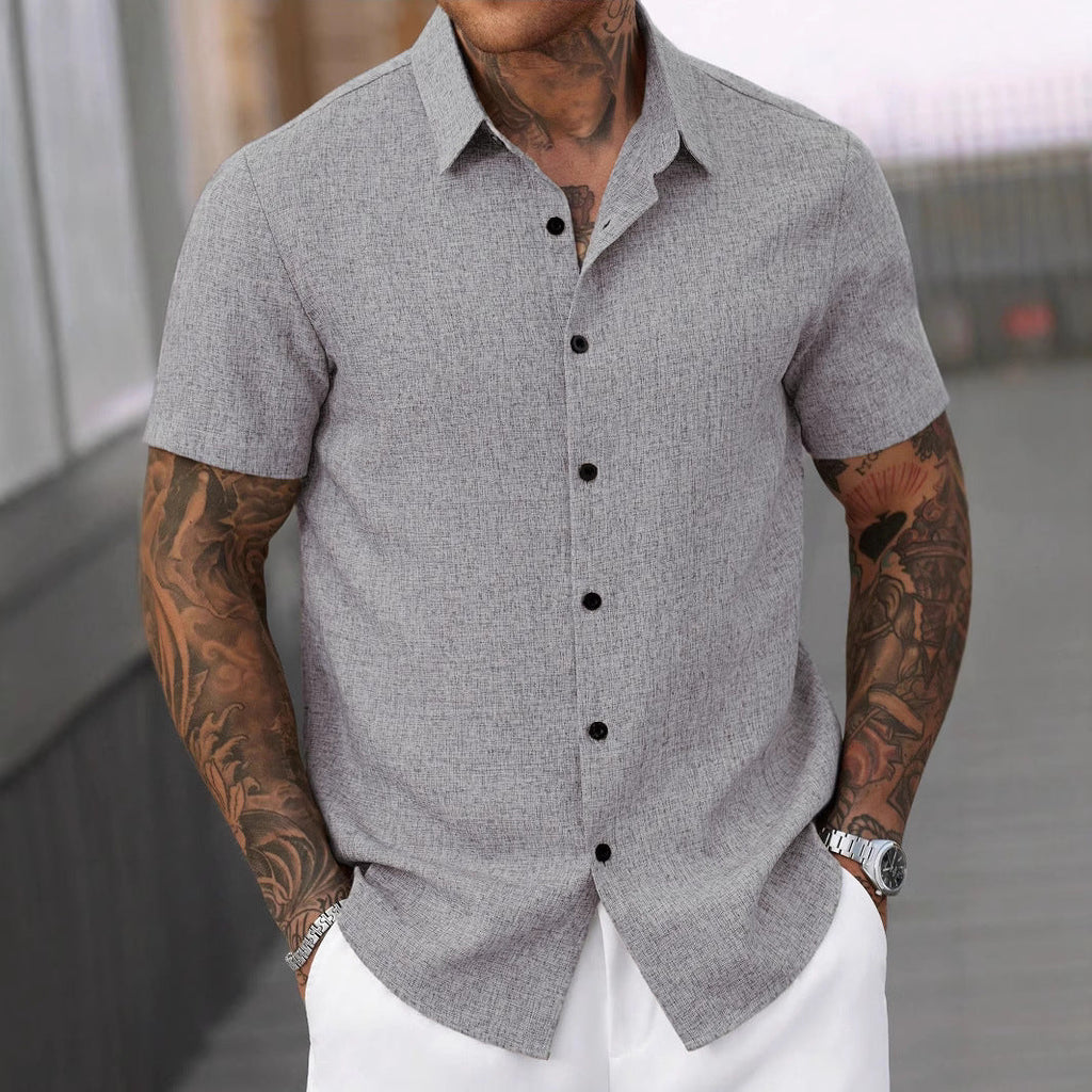 Herren Kurzarmhemd