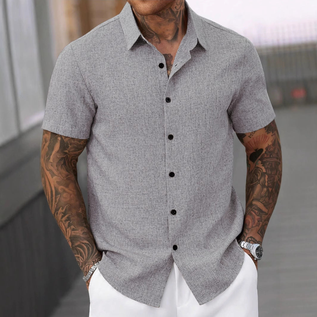 Herren Kurzarmhemd