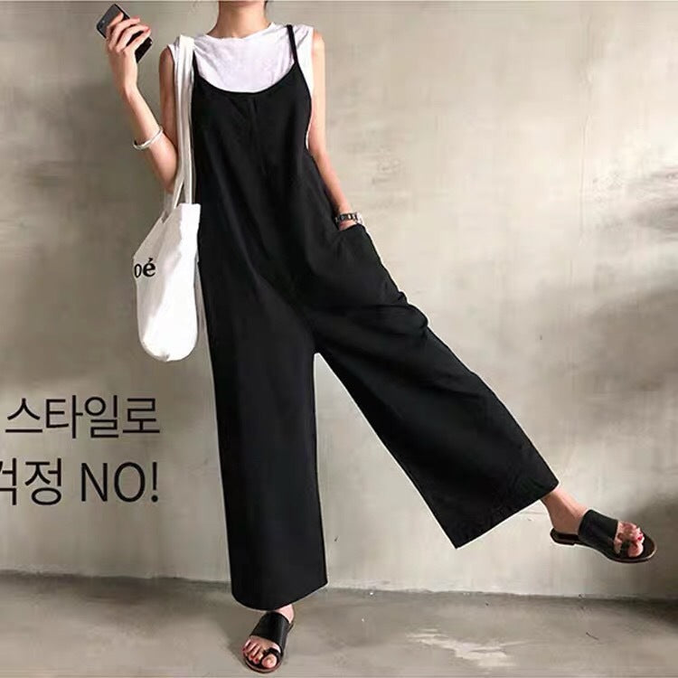 Damen Latzhose Im Lässigen Stil mit Verstellbaren Trägern und Großem Komfort Shopnory