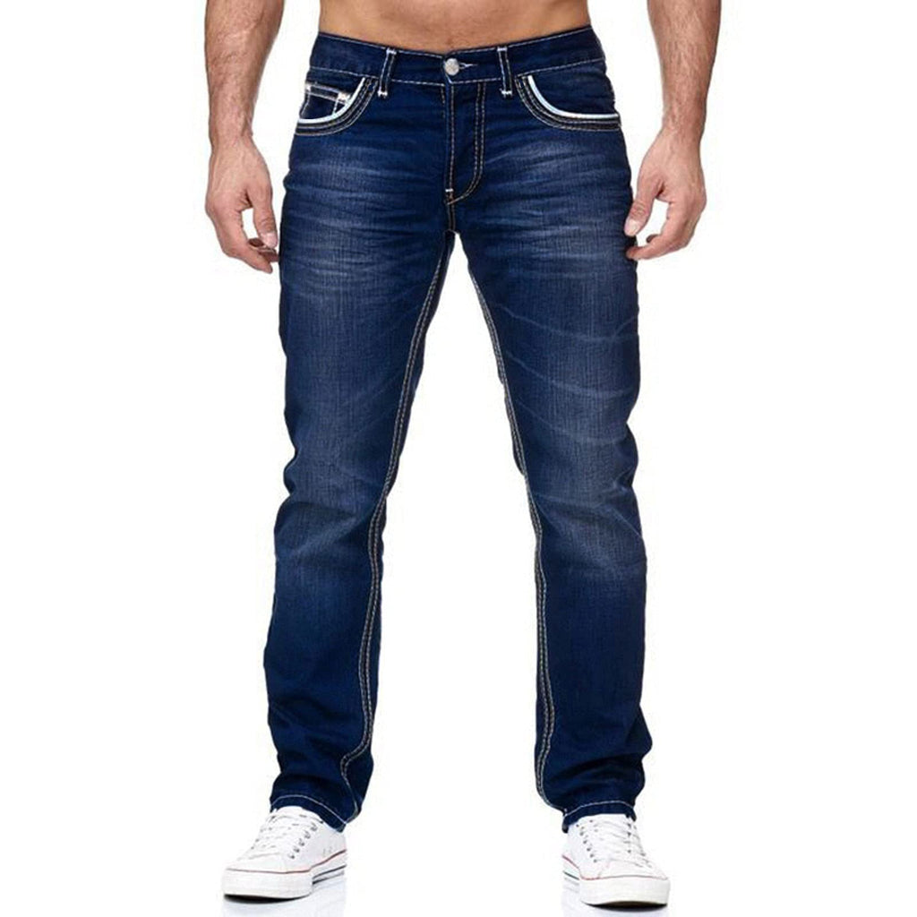 Herren Used-Style Jeans