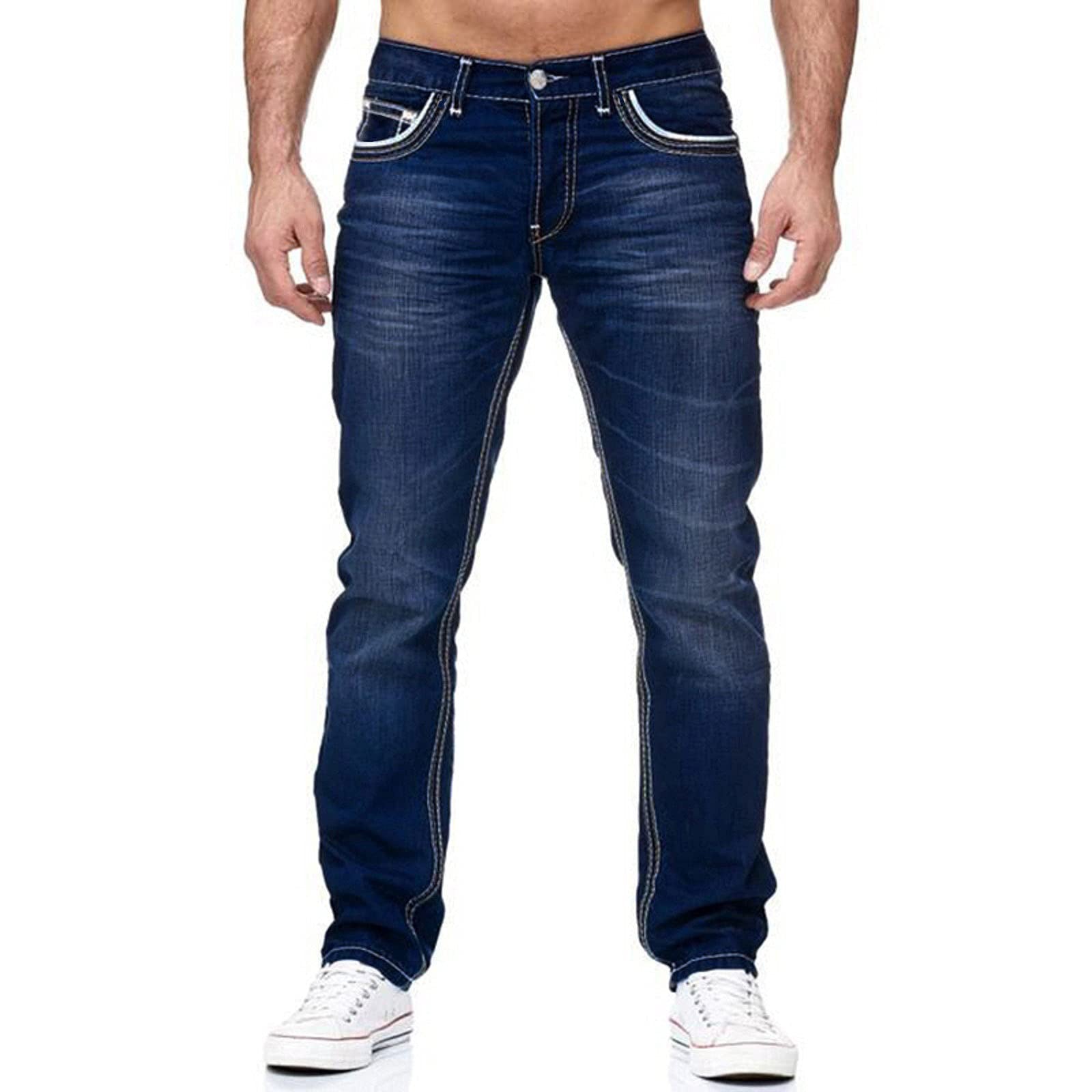 Herren Used-Style Jeans