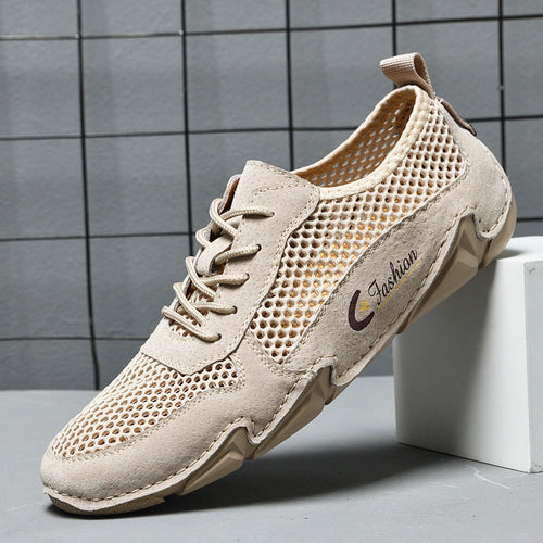 Herren Atmungsaktive Freizeitschuhe mit Komfort-Sohle